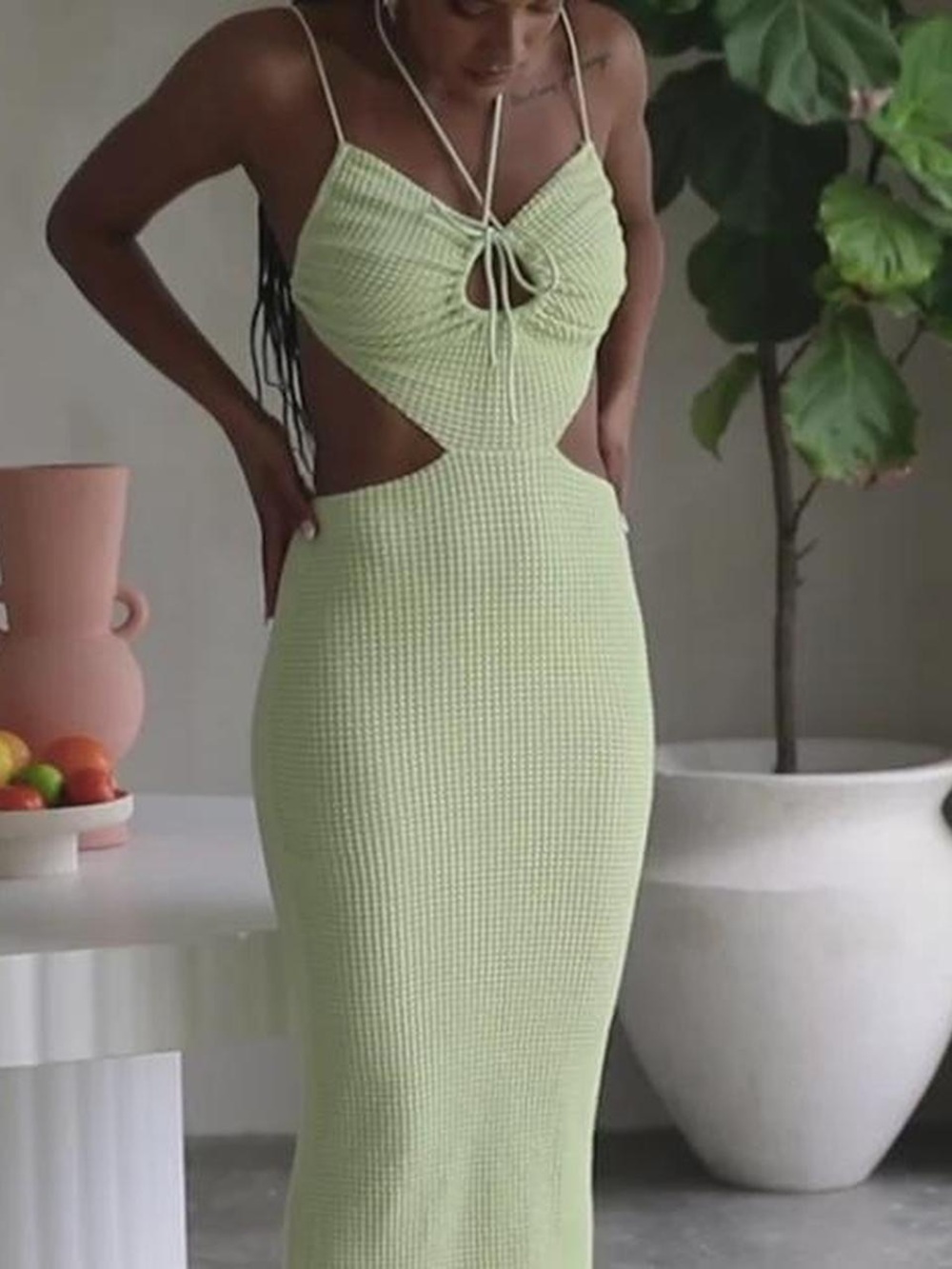 Sabo Skirt Fernanda Midi Dress NWT